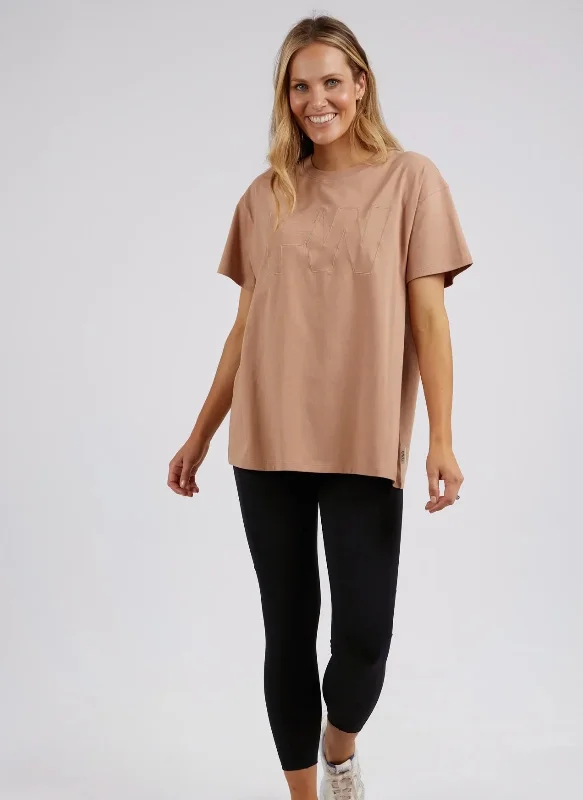Embroidery TeeV-Neck T-Shirts