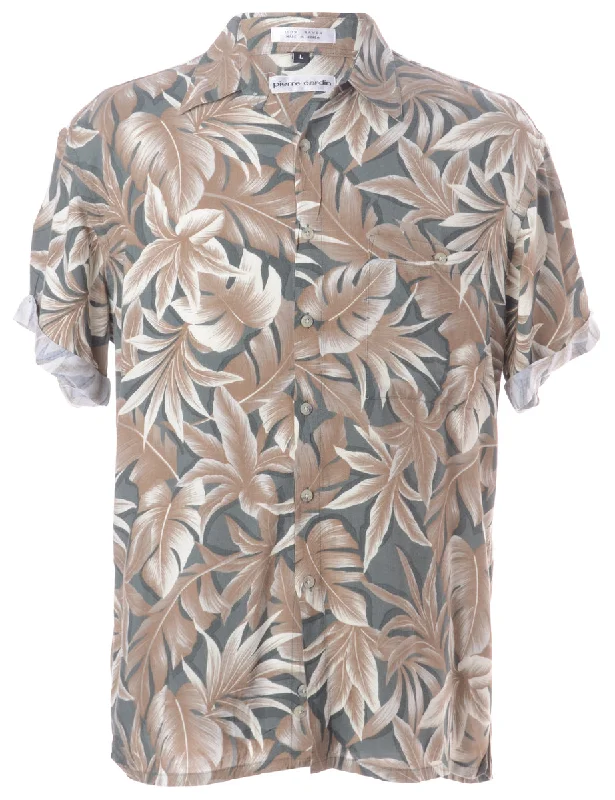 Label Harvey Roll Sleeve Hawaiian ShirtTightturn